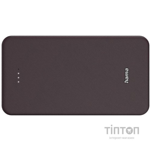 Універсальна мобільна батарея Hama 20000mAh 15W Plum (00201715)