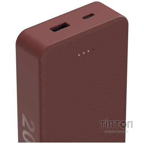 Універсальна мобільна батарея Hama 20000mAh 15W Red (00201717)