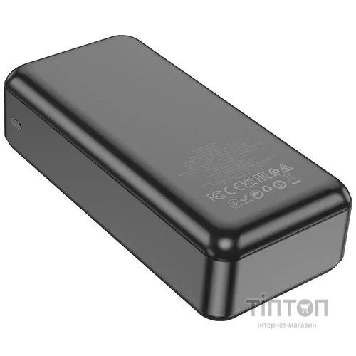 Універсальна мобільна батарея Hoco J101B Astute 22.5W 30000mAh Black (6931474782519)