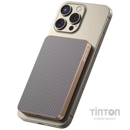 Універсальна мобільна батарея Proove Carbon Slim 20W 5000mAh Sunflare (PBCS20010050)
