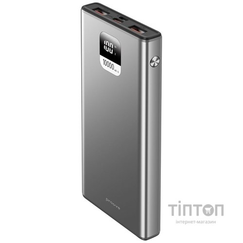 Універсальна мобільна батарея Proove Guardian 22.5W 10000mAh Gray (PBG122210004)