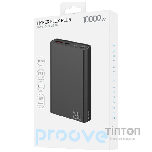 Універсальна мобільна батарея Proove Hyper Flux Plus 22.5W 10000mAh White (PBF122120002)