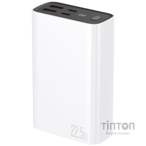 Універсальна мобільна батарея Proove Hyper Flux Plus 22.5W 20000mAh White (PBF222120002)