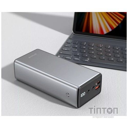Універсальна мобільна батарея Proove Metalskin 65W 30000mAh Gray (PBM365210004)