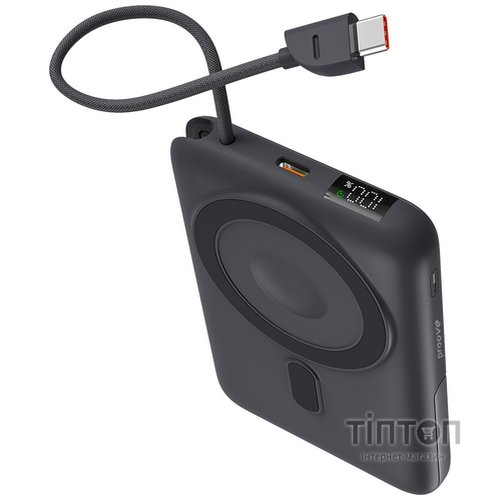 Універсальна мобільна батарея Proove Moon Rock 2 in 1 22.5W 10000mAh Gray (PBR122012105)