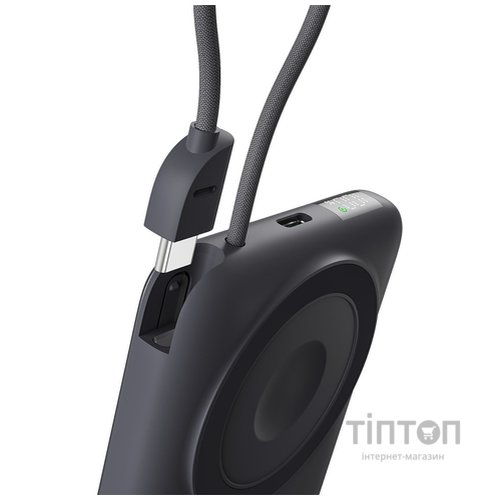 Універсальна мобільна батарея Proove Moon Rock 2 in 1 22.5W 10000mAh Gray (PBR122012105)