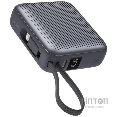 Універсальна мобільна батарея Proove Moon Rock 22.5W 10000mAh Gray (PBM122012105)