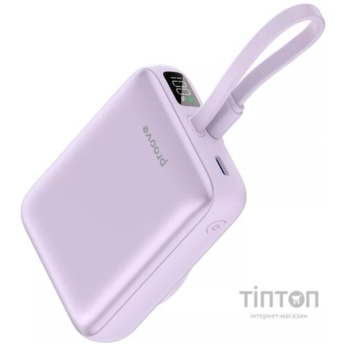 Універсальна мобільна батарея Proove Neutron 22.5W 10000mAh Purple (PBNE22022209)