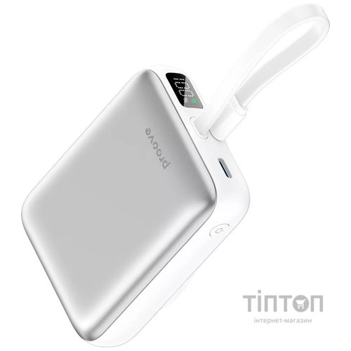 Універсальна мобільна батарея Proove Neutron 22.5W 10000mAh Silver/White (PBNE22022206)