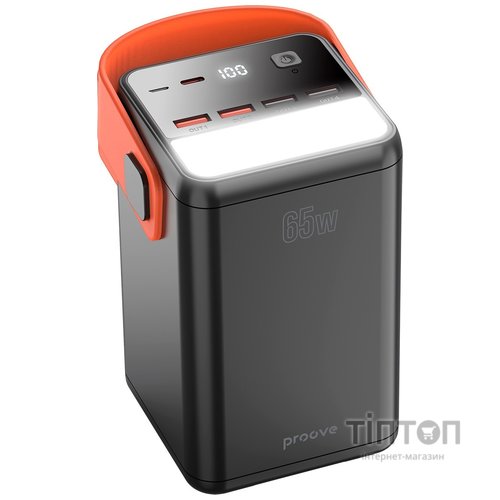 Універсальна мобільна батарея Proove Powerbox 65W 60000mAh Black (PBPB65412201)