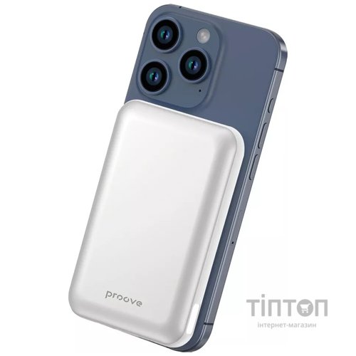 Універсальна мобільна батарея Proove Vibe Energy Plus 22.5W 10000mAh Silver/White (PBVE15012206)