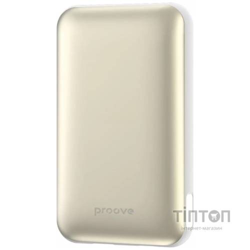 Універсальна мобільна батарея Proove Vibe Energy Plus 22.5W 10000mAh White/Gold (PBVE15012202)