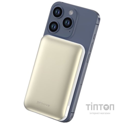 Універсальна мобільна батарея Proove Vibe Energy Plus 22.5W 10000mAh White/Gold (PBVE15012202)