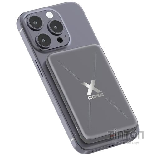 Універсальна мобільна батарея Proove X-Core 20W 5000mAh Gray (PNXC20010003)