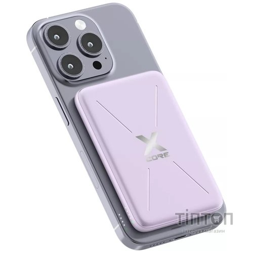 Універсальна мобільна батарея Proove X-Core 20W 5000mAh Purple (PNXC20010009)