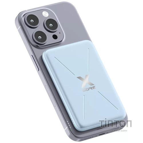 Універсальна мобільна батарея Proove X-Core 20W 5000mAh Sky Blue (PNXC20010008)