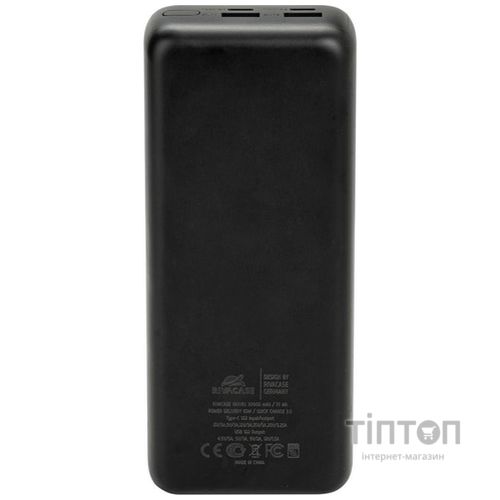 Універсальна мобільна батарея Rivacase Rivapower 30000mAh Black (VA1080)
