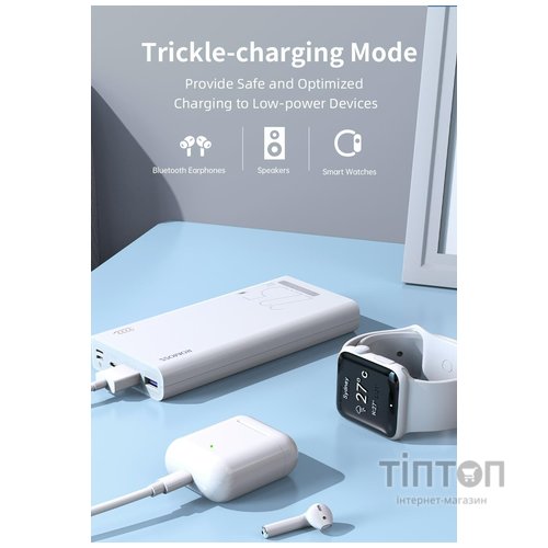 Універсальна мобільна батарея Romoss Sense6F 20000mAh 22.5W White (PPH80-611-1121H)