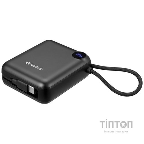 Універсальна мобільна батарея Sandberg 10000mAh 20W Black (421-26)