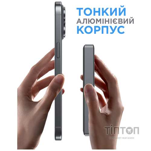 Універсальна мобільна батарея Sigma mobile X-power SI10A7QL-MAG 10000mAh Grey