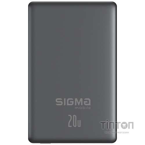 Універсальна мобільна батарея Sigma mobile X-power SI10A7QL-MAG 10000mAh Grey