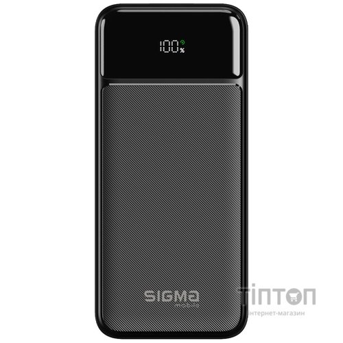 Універсальна мобільна батарея Sigma mobile X-Power SI20A4QL 20000mAh Black (4827798799710)