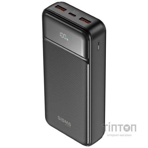 Універсальна мобільна батарея Sigma mobile X-Power SI20A4QL 20000mAh Black (4827798799710)