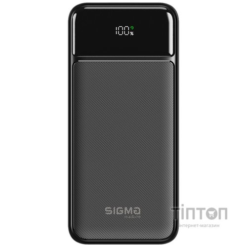 Універсальна мобільна батарея Sigma mobile X-Power SI30A4QL 30000mAh Black (4827798787311)