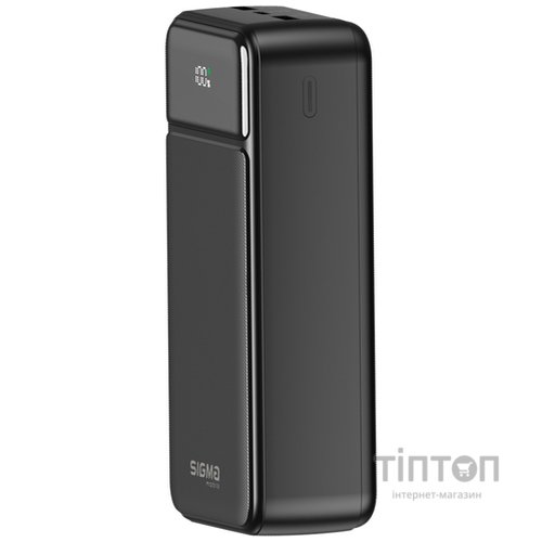 Універсальна мобільна батарея Sigma mobile X-Power SI30A4QL 30000mAh Black (4827798787311)