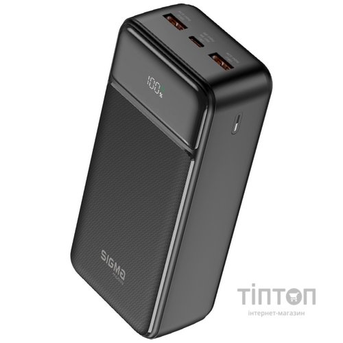 Універсальна мобільна батарея Sigma mobile X-Power SI30A4QL 30000mAh Black (4827798787311)