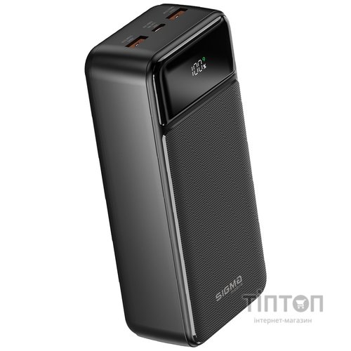 Універсальна мобільна батарея Sigma mobile X-Power SI30A4QL 30000mAh Black (4827798787311)