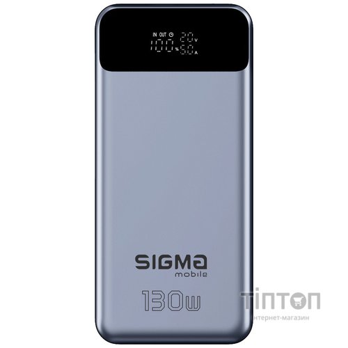 Універсальна мобільна батарея Sigma mobile X-Power SI30A7QLX 30000mAh Silver (4827798479117)
