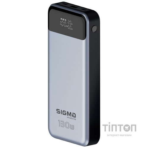 Універсальна мобільна батарея Sigma mobile X-Power SI30A7QLX 30000mAh Silver (4827798479117)