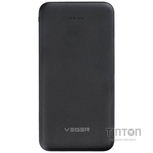 Універсальна мобільна батарея Veger W1065 10000mAh (W1065.black)
