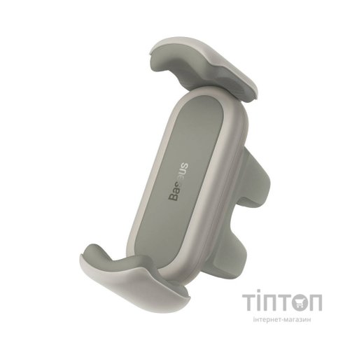 Універсальний автотримач Baseus 4.7-6.7" Steel Cannon 2 (на решітку) creamy-white (SUGP000002)