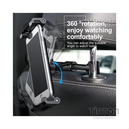 Універсальний автотримач Baseus Back Seat Car Mount Holder Black (SUHZ-01)