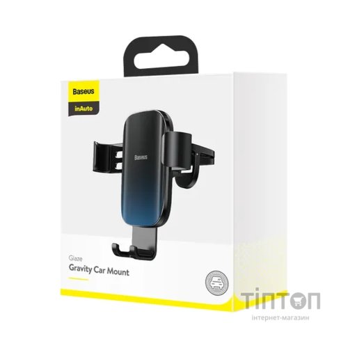 Універсальний автотримач Baseus Glaze Cravity Car Mount Black (SUYL-LG01)