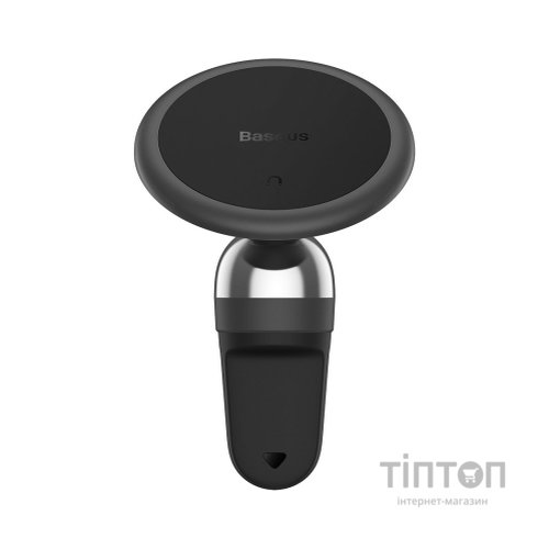 Універсальний автотримач Baseus Magnetic (на решітку) black (SUCC000101)