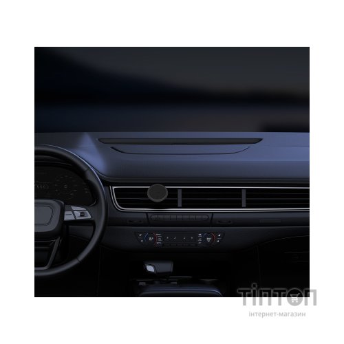 Універсальний автотримач Baseus Magnetic (на решітку) black (SUCC000101)