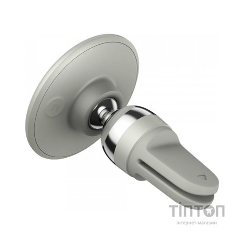 Універсальний автотримач Baseus Magnetic (на решітку) creamy-white (SUCC000102)
