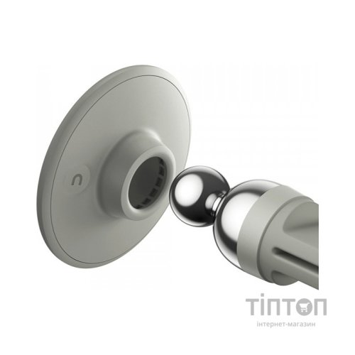 Універсальний автотримач Baseus Magnetic (на решітку) creamy-white (SUCC000102)