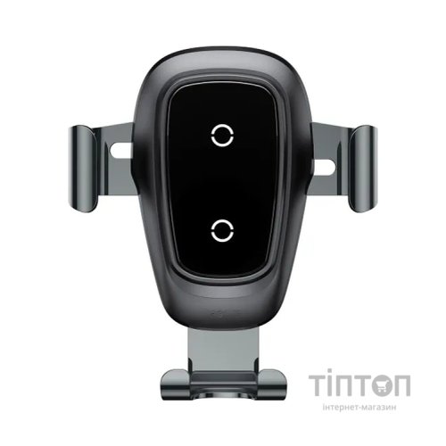 Універсальний автотримач Baseus Metal Gravity with technology Qi 10W (WXYL-B0A)