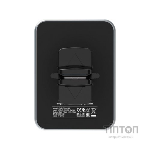 Універсальний автотримач Canyon Car holder and wireless charger MegaFix, C-15, 15W (CNE-CCA15B)