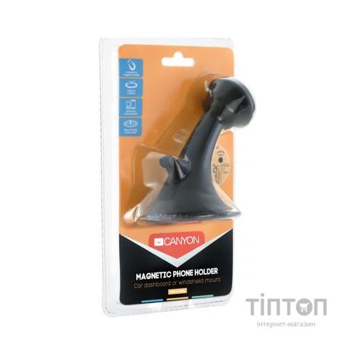 Універсальний автотримач Canyon Front car dashboard magnetic phone holder (CNE-CCHM6)