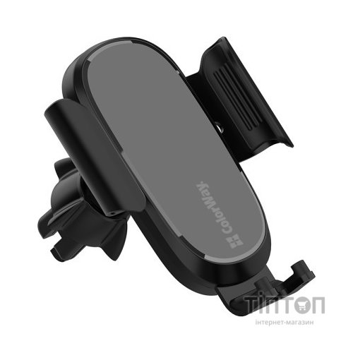 Універсальний автотримач ColorWay Air Vent Car Wireless Charger 15W Black (CW-CHAW038Q-BK)