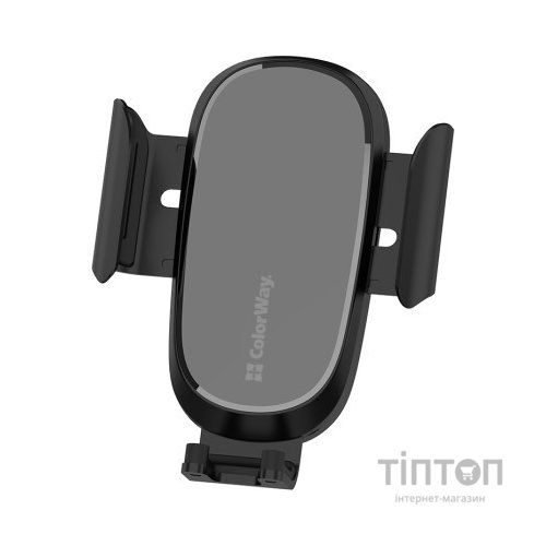 Універсальний автотримач ColorWay Air Vent Car Wireless Charger 15W Black (CW-CHAW038Q-BK)
