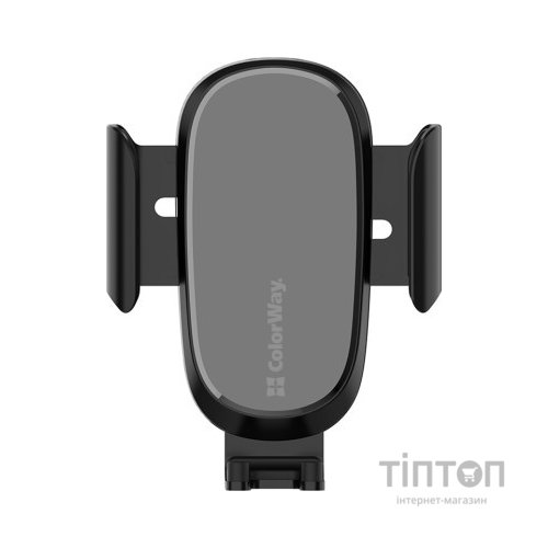 Універсальний автотримач ColorWay Air Vent Car Wireless Charger 15W Black (CW-CHAW038Q-BK)