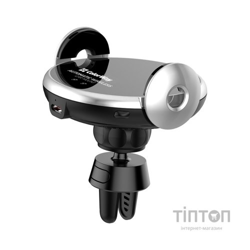 Універсальний автотримач ColorWay AutoSense Wireless Charger 2 15W Black (CW-CHAW036Q-BK)