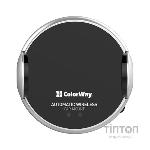 Універсальний автотримач ColorWay AutoSense Wireless Charger 2 15W Black (CW-CHAW036Q-BK)