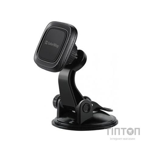 Універсальний автотримач ColorWay Dashboard-1 (360 rotation) magnetic Gray (CW-CHM06-GR)